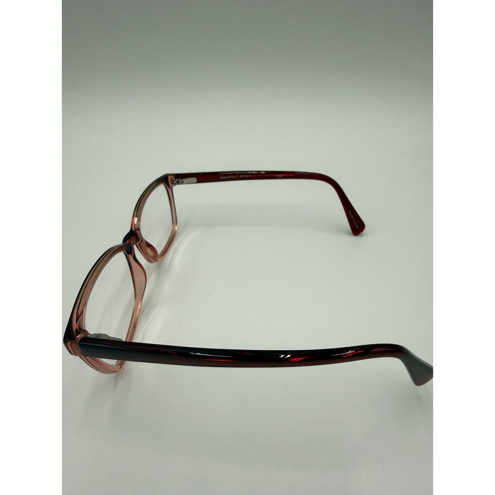 Elements Europa Eyeglass Frames Women 52-17-138 Pink Burgundy Excellent EL-404 - Picture 2 of 7